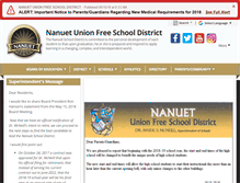 Tablet Screenshot of nanuetsd.org