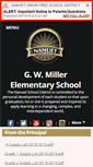 Mobile Screenshot of miller.nanuetsd.org